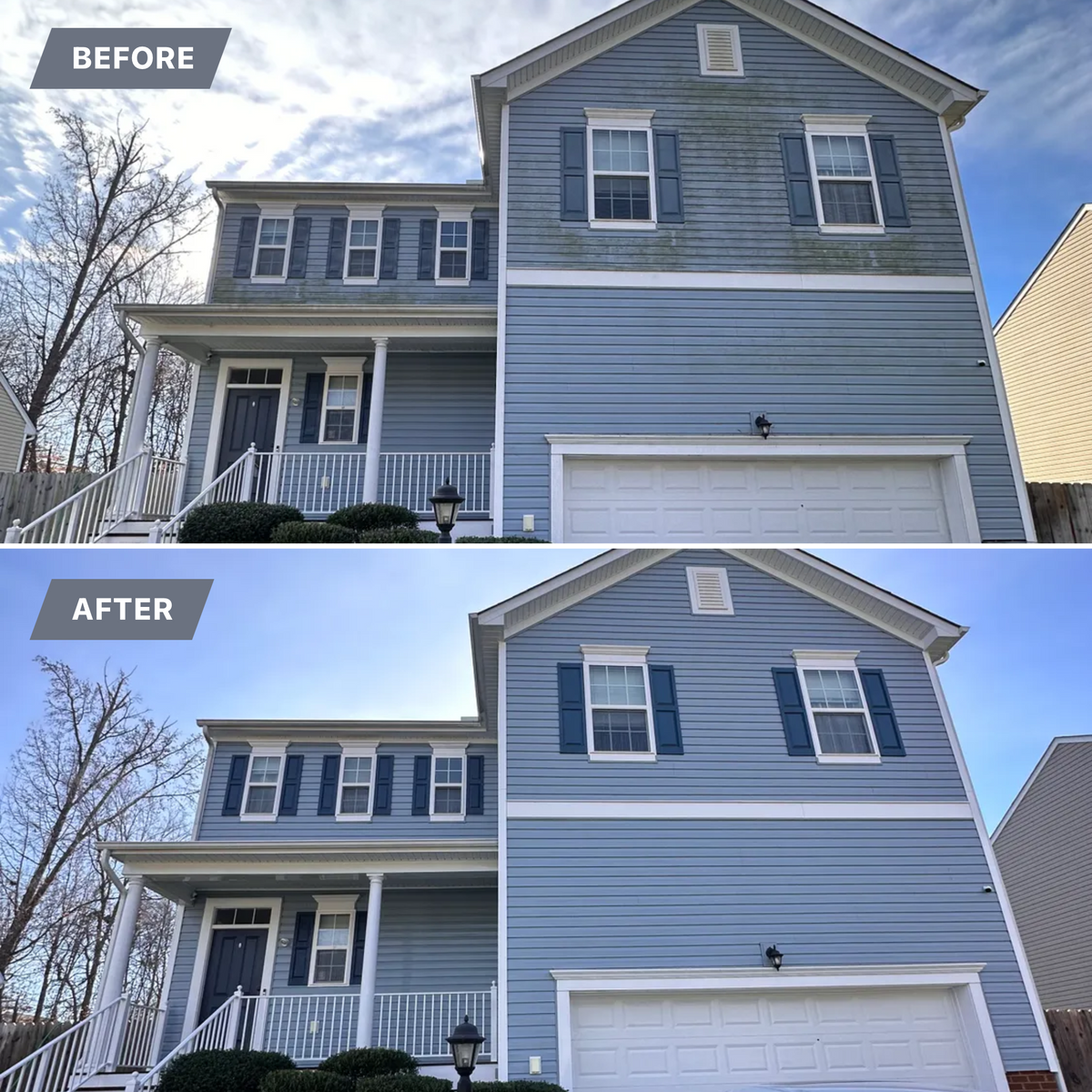 Home Soft Wash for LeafTide Solutions in Richmond, VA