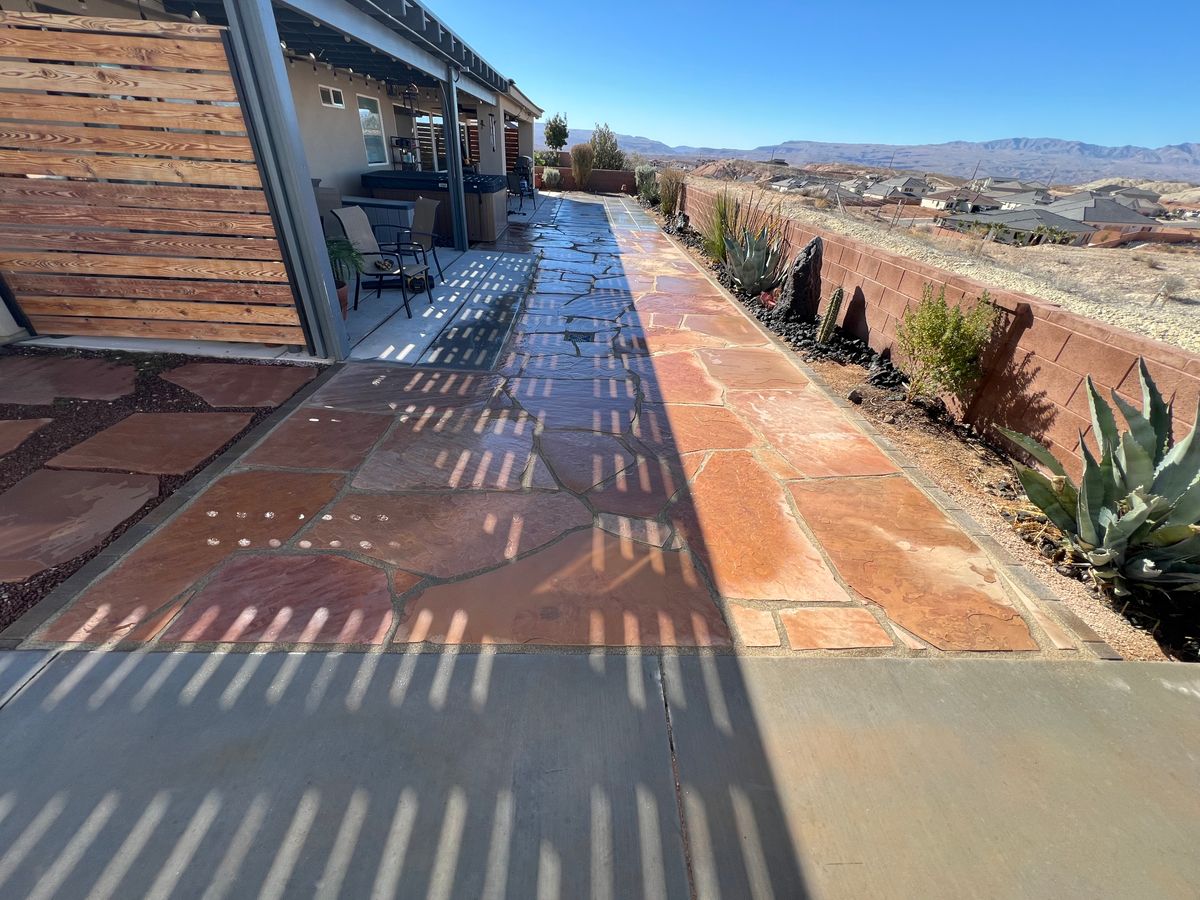 Patio Design & Construction for Villegas Landscape & Maintenance in St. George, UT
