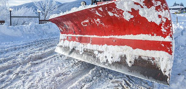 Snow plowing/ Ice removal & Salt for VQ Land & Stone in St. Louis, MO