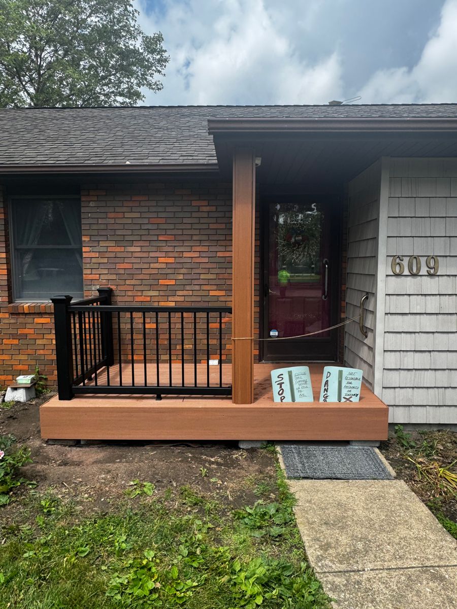 Deck & Patio Installation for Erie Builders & Construction in Sandusky, OH