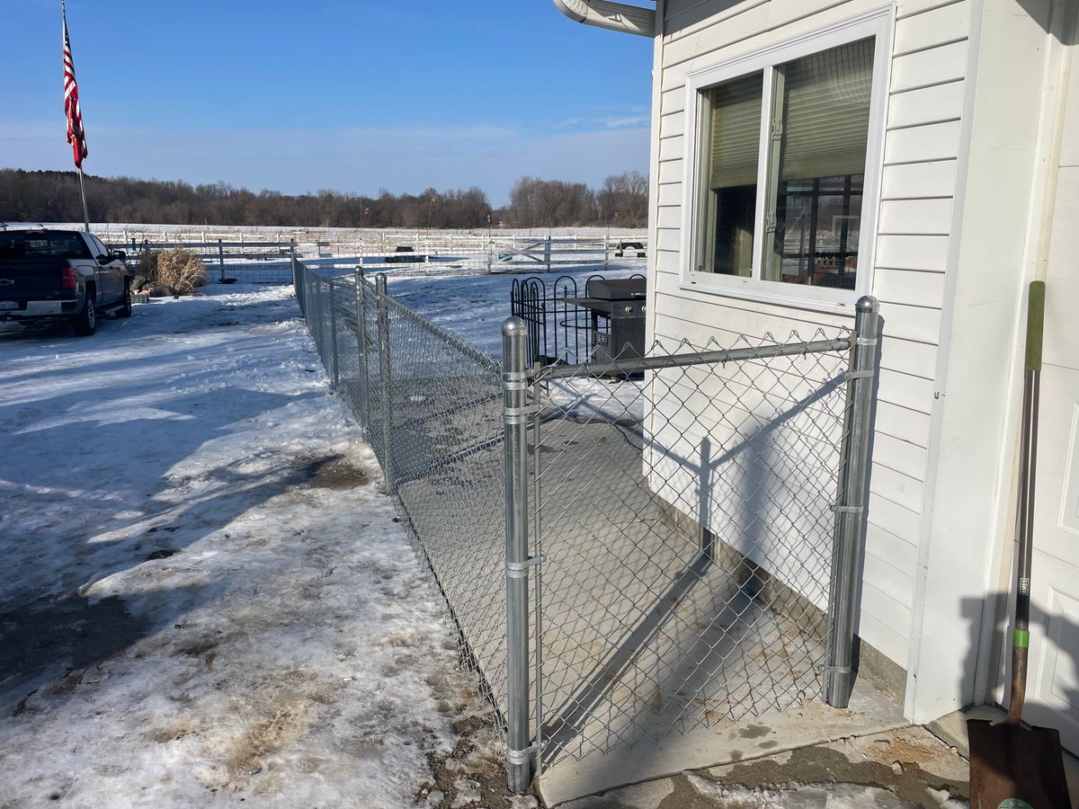 Fence Installation for TMF Services in Lapeer County, MI