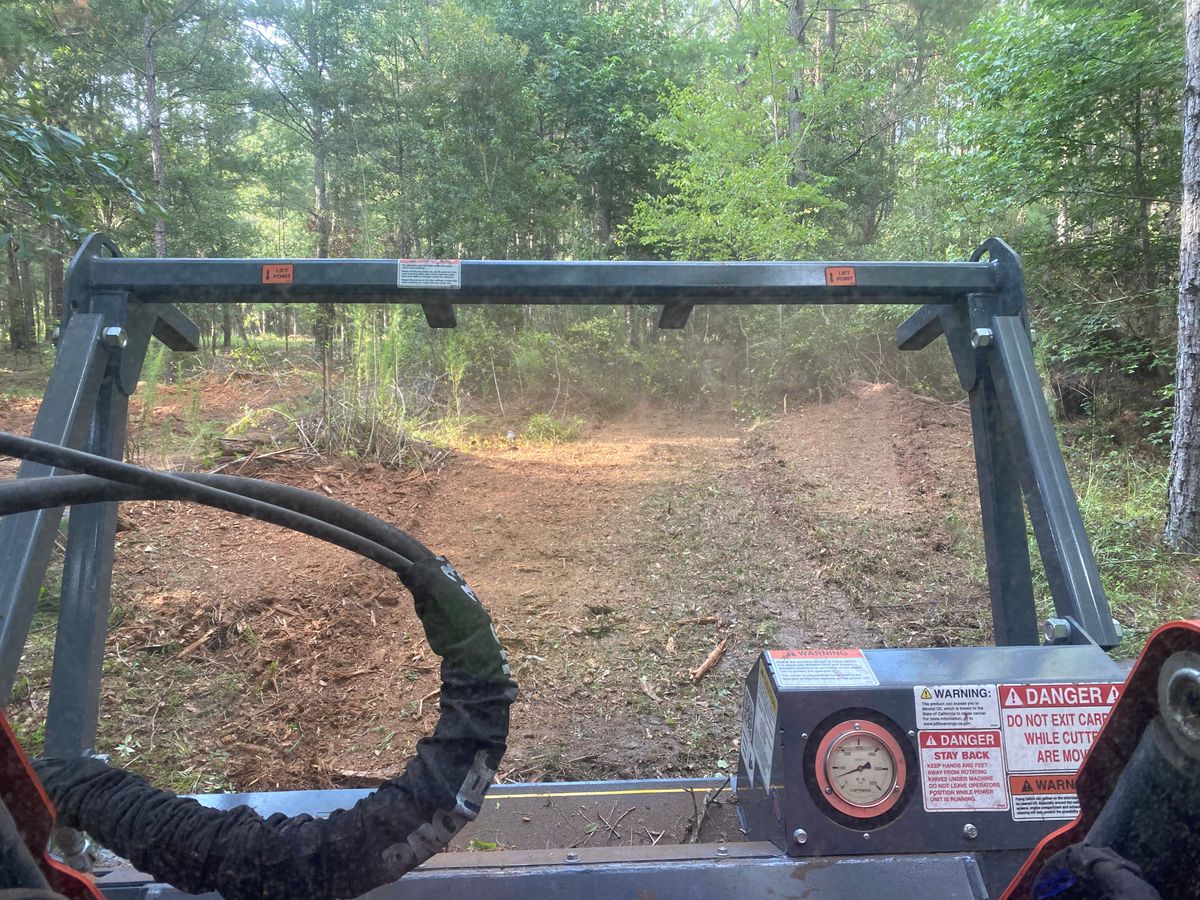 Forestry Mulching for T&S Land Management Services in Effingham County, GA