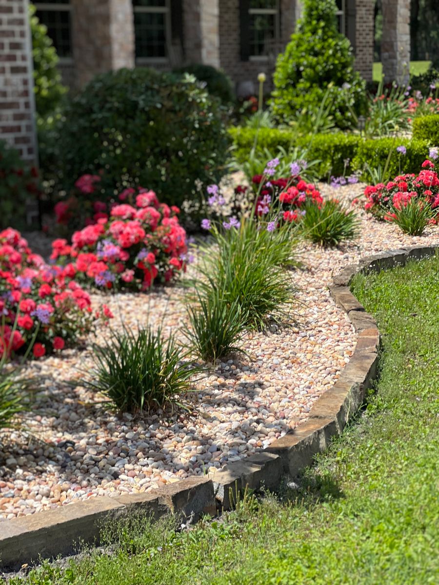 Pine Straw/Bark, Mulch, and Rock installation for Roberts Lawn & Landscape in Cross City, FL