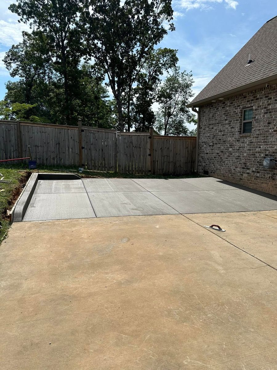 Concrete for Tuck Concrete LLC in Hendersonville, TN