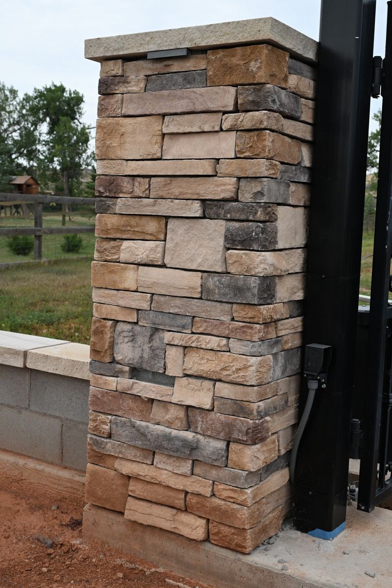Outdoor Spaces for C. POWERS MASONRY in Loveland, CO