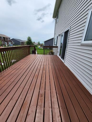 Deck staining for Goodside Painting and Handyman Service in Norwalk, IA