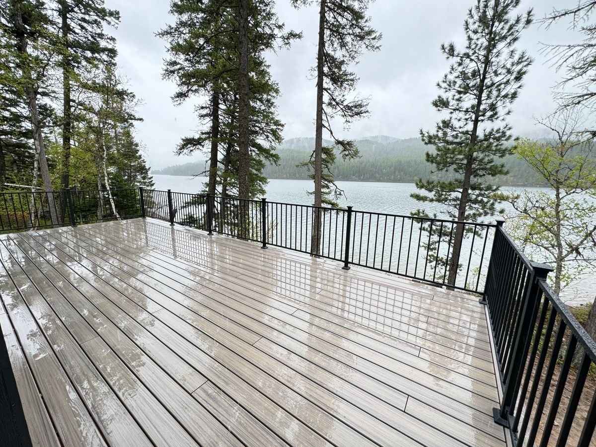 Deck & Patio Installation for Holden Custom Homes in Kalispell, MT