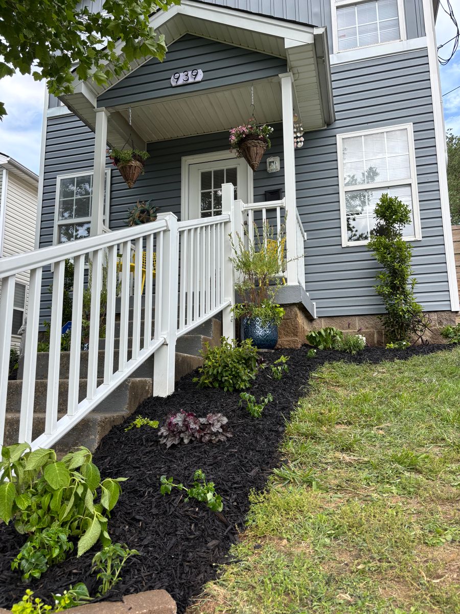 Yard Work & Planters for B5’s Painting & General Services in Louisville, KY
