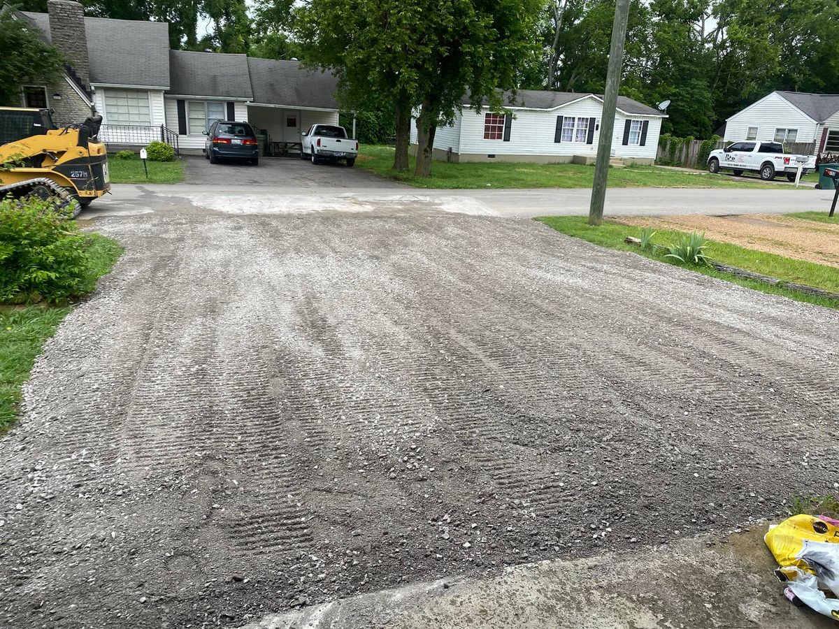 Gravel Driveway Construction for Ground Worx in Lebanon, TN