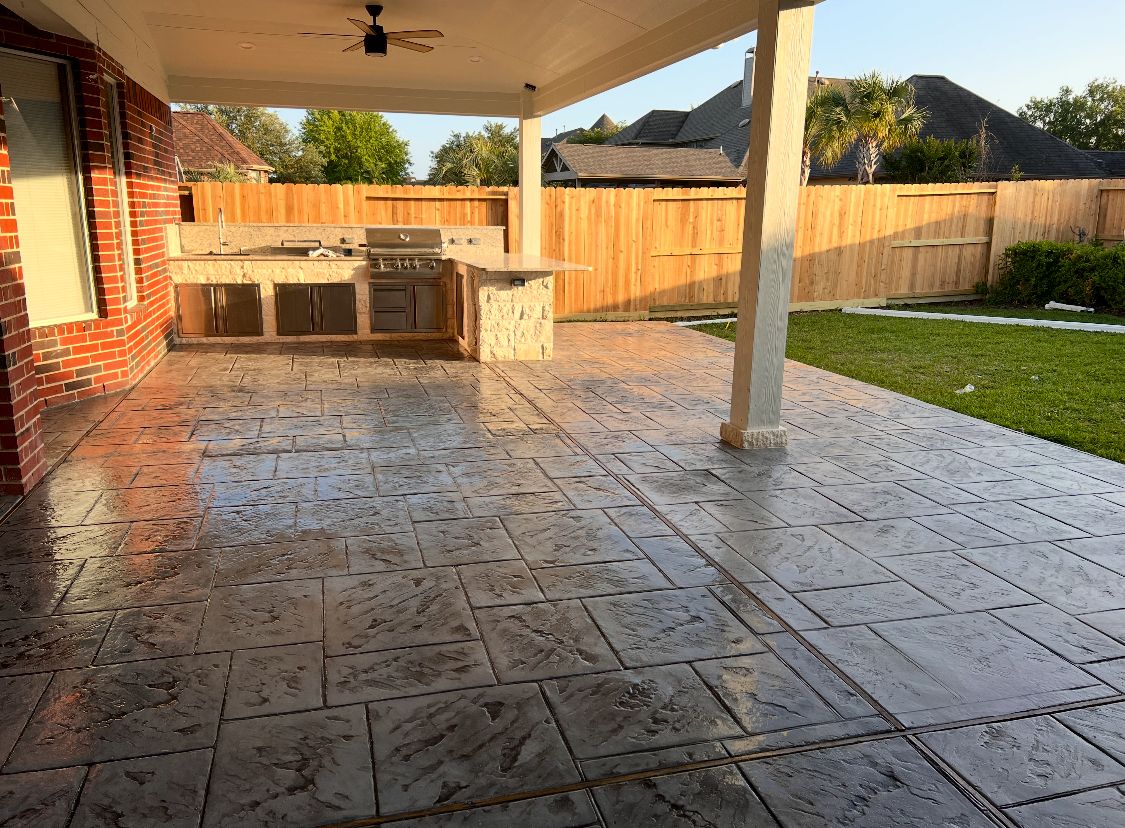 Pool Remodels for Texas Curb N Borders in Houston, TX