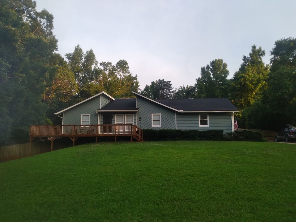 Porches and decks for Lovvorn Builders in Bowdon, GA