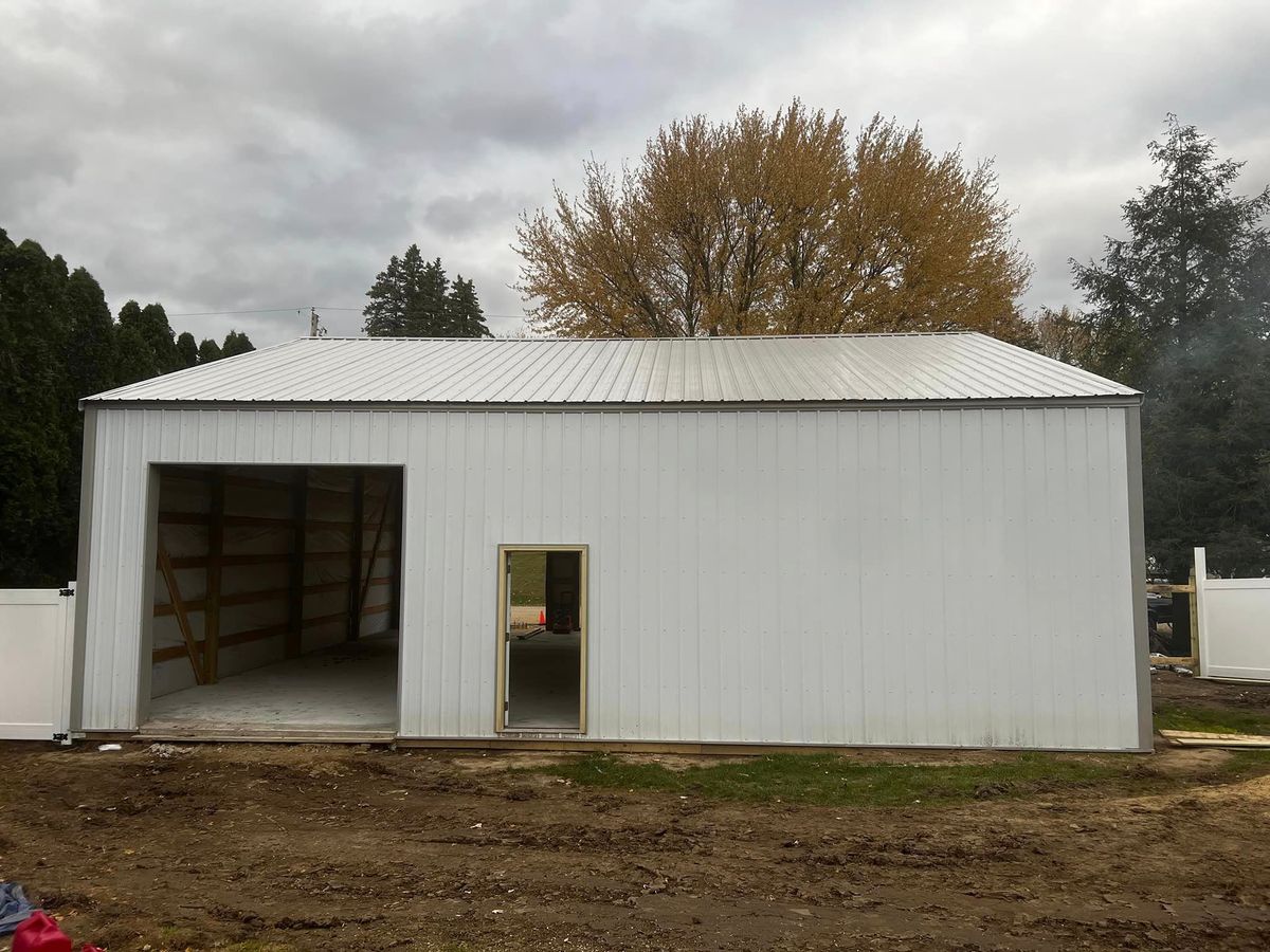 Garage Construction for All Pro Buildings LLC in Hammond, Indiana