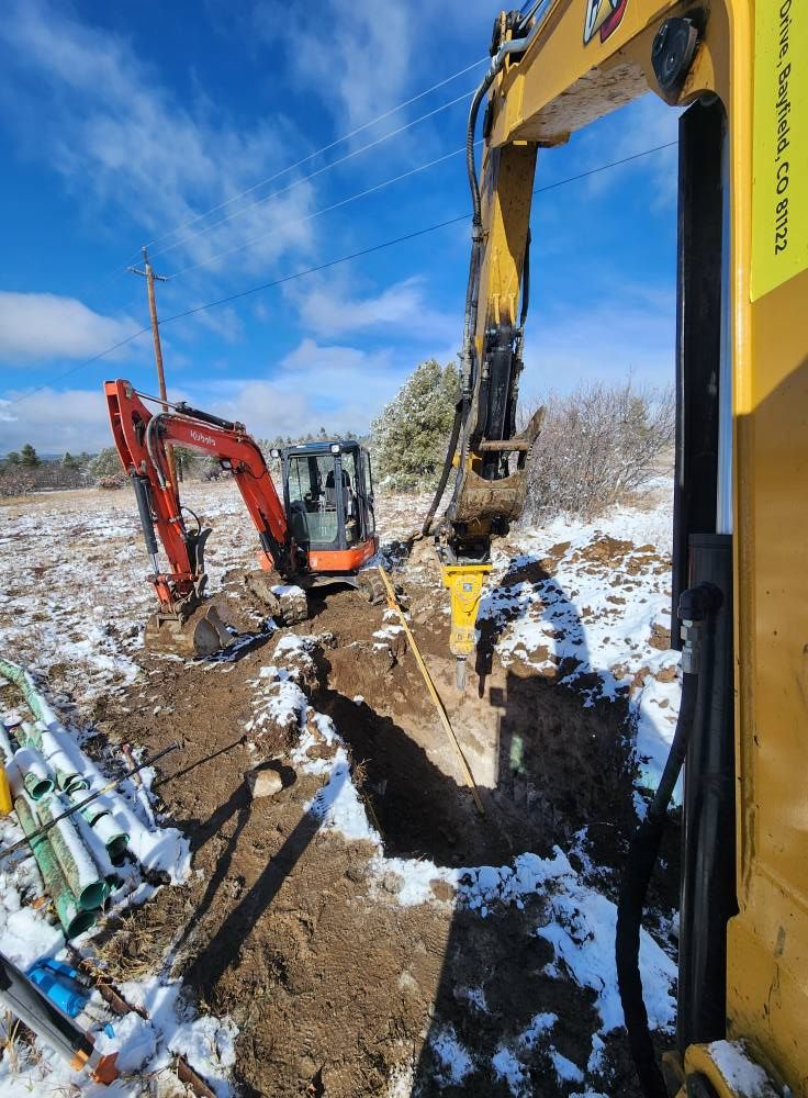 Site Preparation for Markham Septic & Excavation in Pagosa Springs, CO