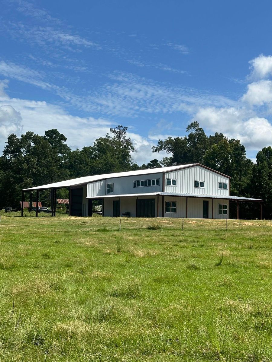 Barndominiums for PineyWoods Buildings LLC in Nacogdoches, TX