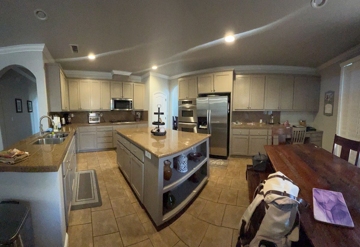 Kitchen and Cabinet Refinishing for Fred's Painting in Turlock, CA