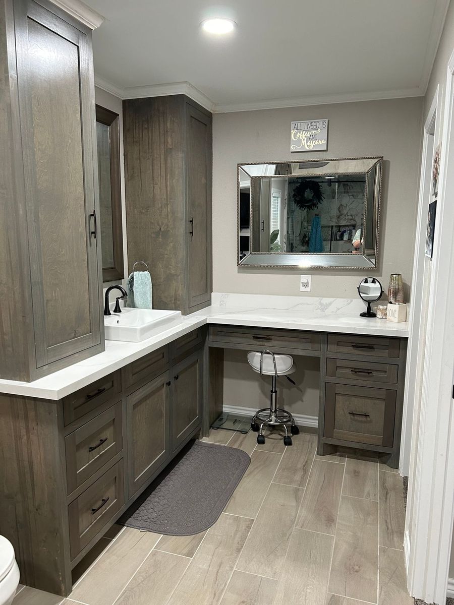 Cabinets for TECC Roofing & Renovations in Harris County, TX