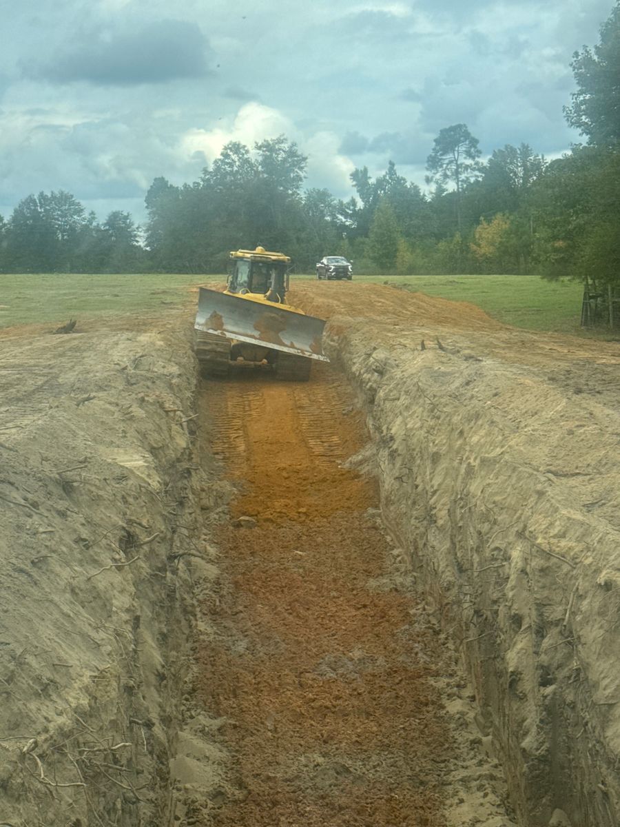 Land and Lot Clearing for Coursey Construction in Metter, GA