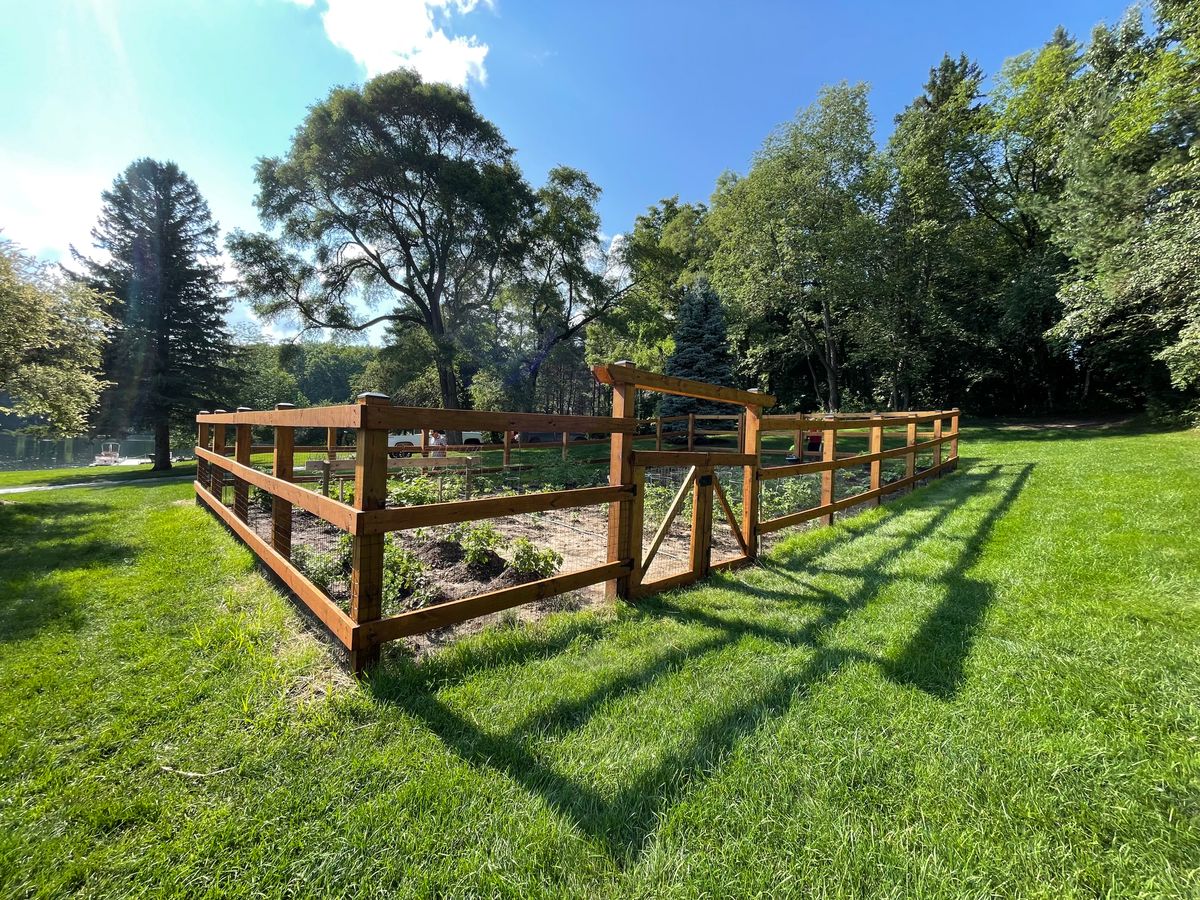 Fence Installation for TMF Services in Lapeer County, MI