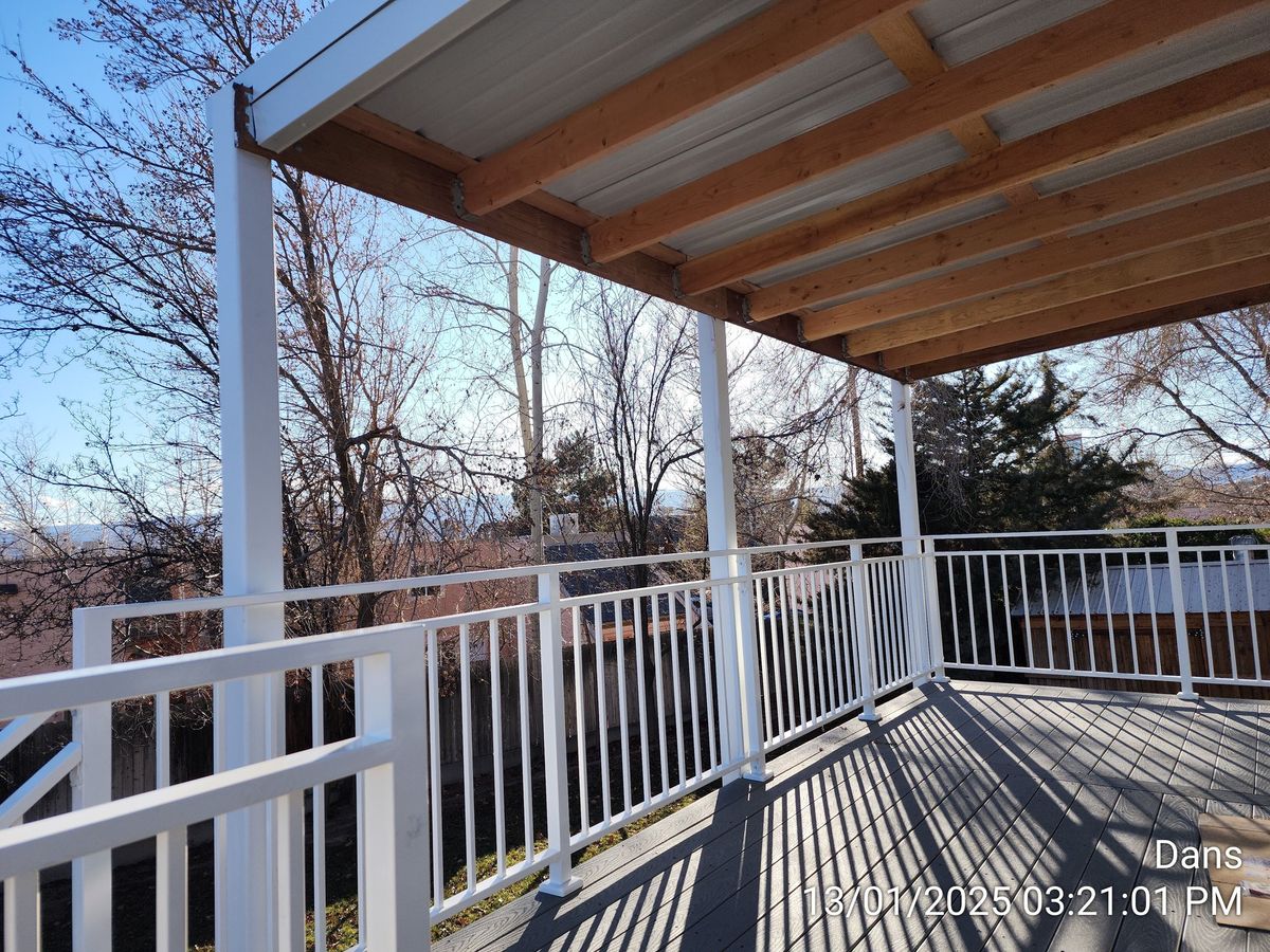 Pergola for Dragonfly Construction in Grand Junction, CO