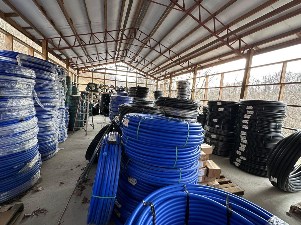 Sale of hdpe waterline for SNL AERATION in Pecks Mill,,  WV
