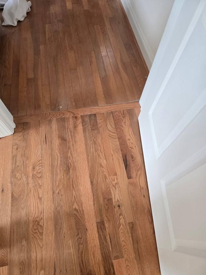 Refinishing hardwood flooring for Jason Tench Flooring LLC in Richmond, VA