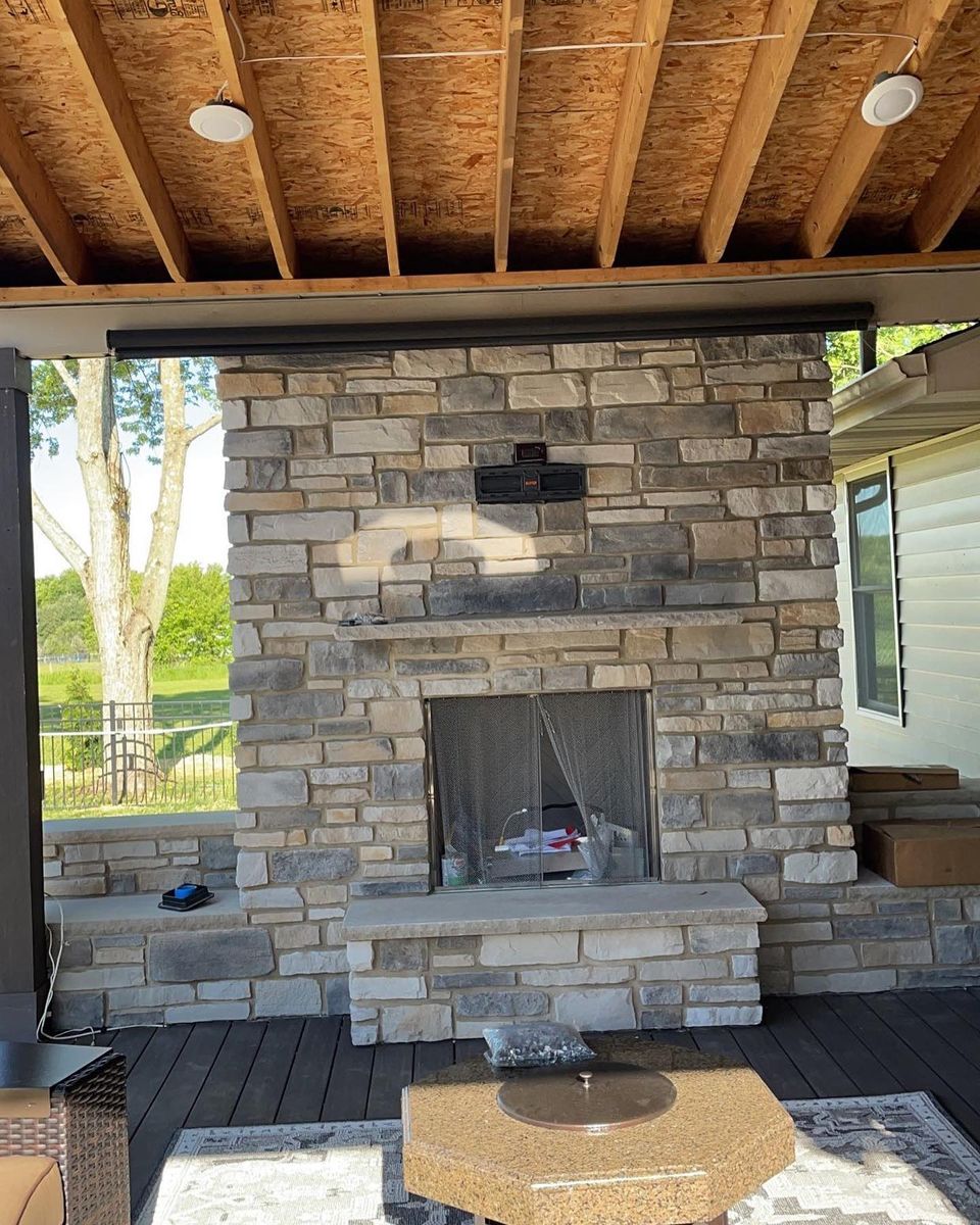 Fireplaces for RS Masonry LLC in Akron, Ohio