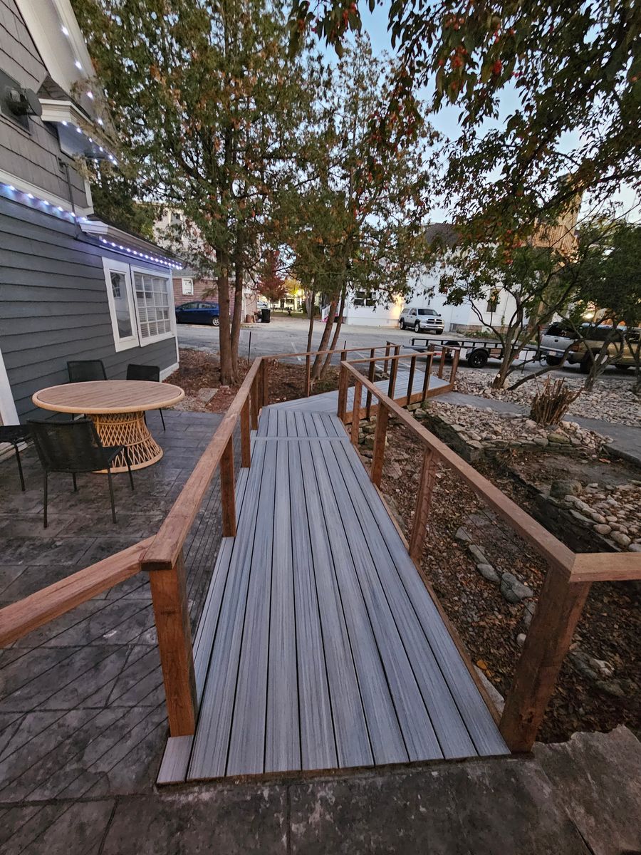 Exterior Railing for Timber Concepts  in Oconto, WI