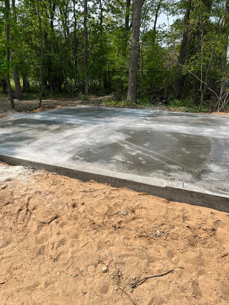 Concrete for Nick's Concrete & Masonry in Baxter, MN