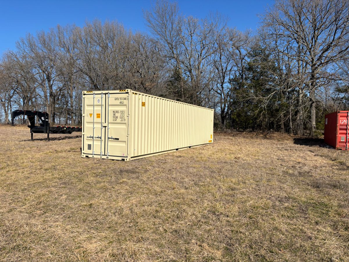 40 Foot Hi Cube Containers for Pyro Containers and Transport in Sulphur Springs, TX