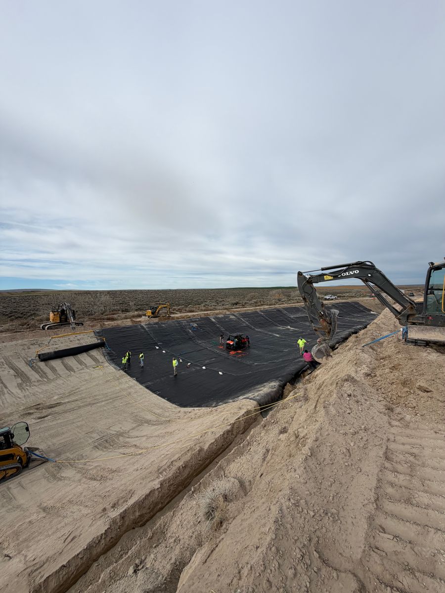 Land Grading for Steed Trucking and Excavation in Rexburg, ID