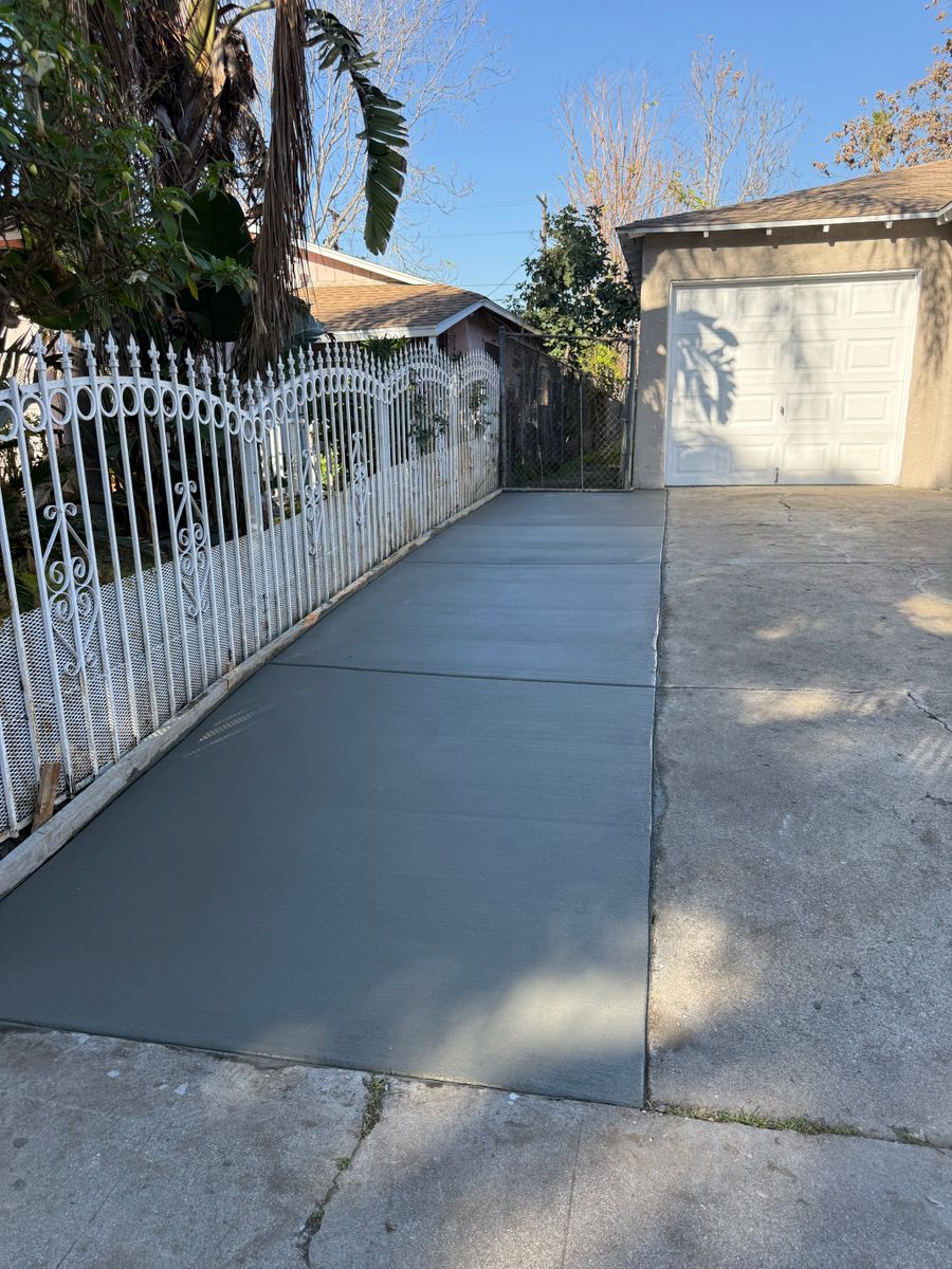 Concrete Slab Construction for 4 Seasons Concrete Inc. in Gardena, CA