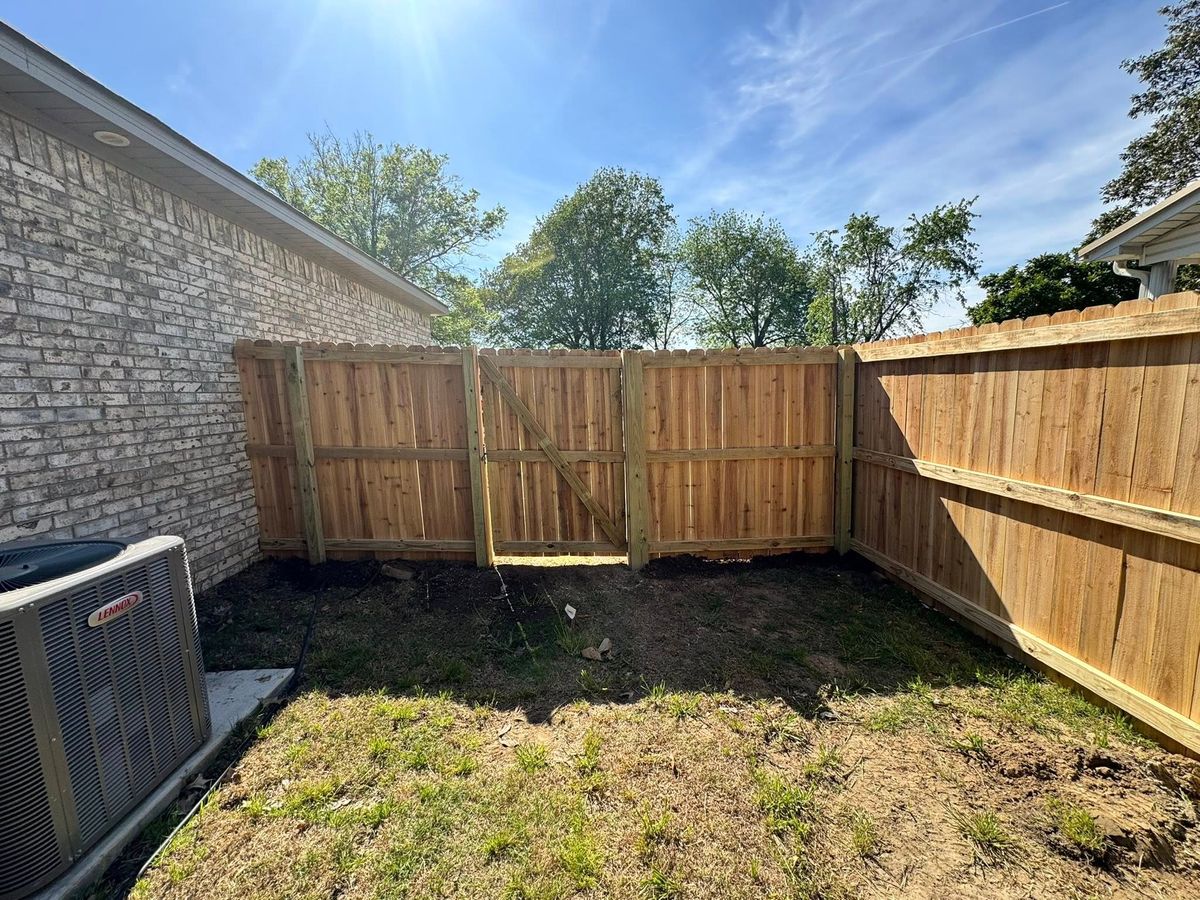 Fence Installation for KBM Fencing & More in Paragould, AR