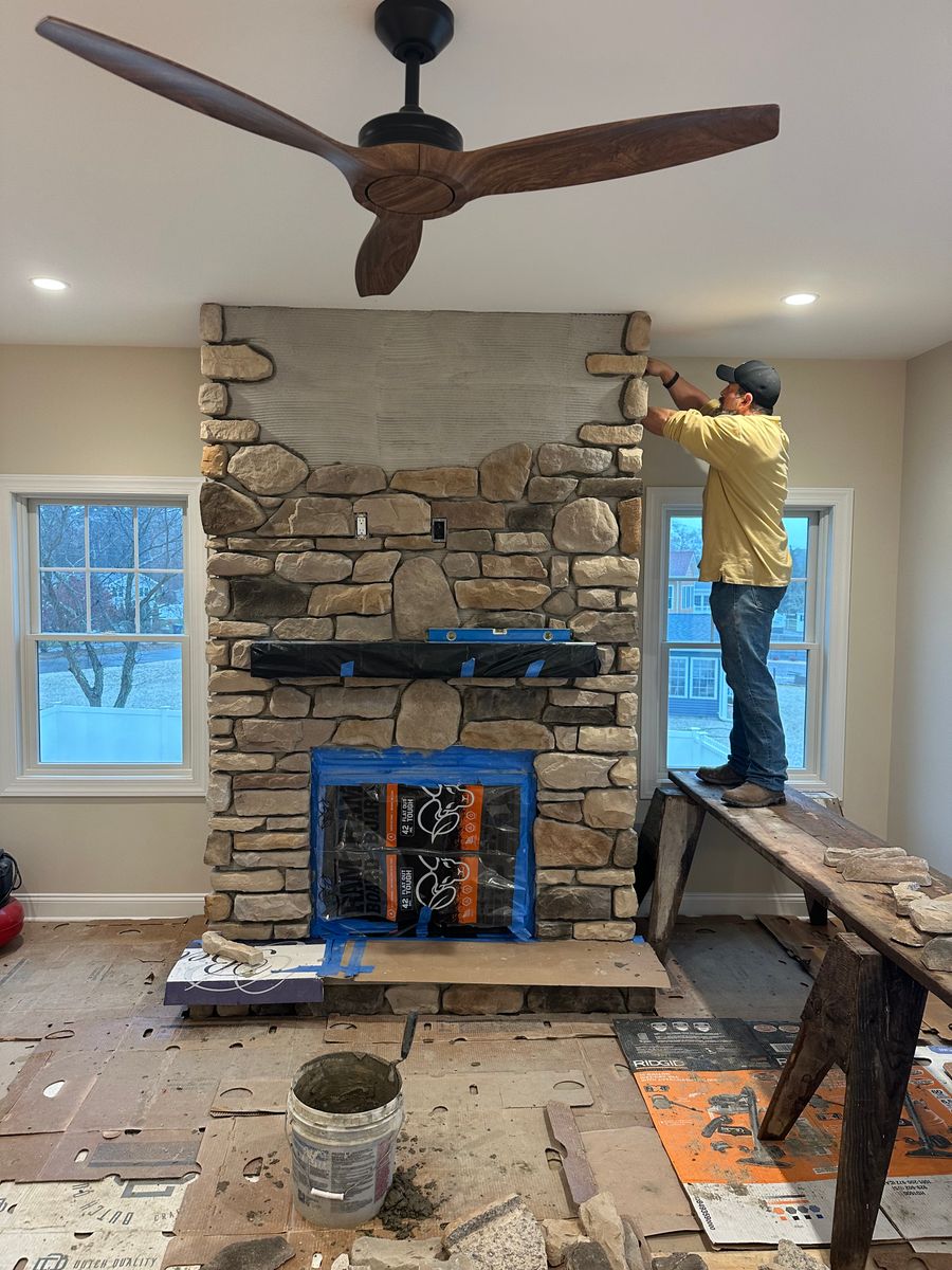 Brickwork for DiDaniele Masonry in Tuckerton, NJ