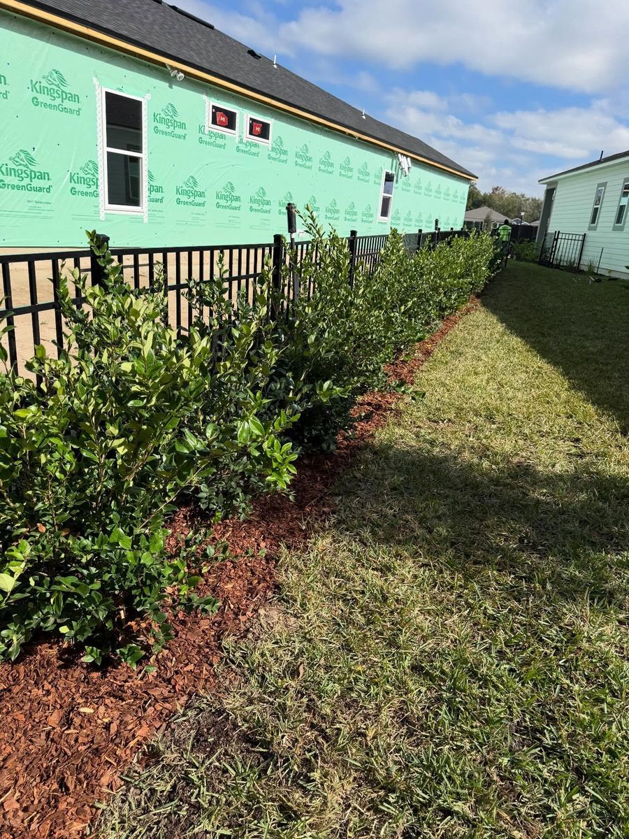 Mulch Installation for Whole 9 Yards Services in Green Cove Springs, FL
