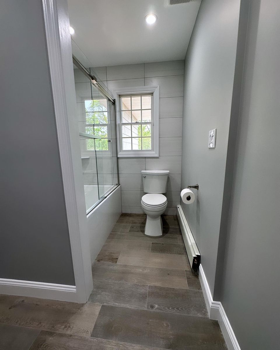 Bathroom Renovation for F&R Construction and Design INC in Lindenhurst, NY 