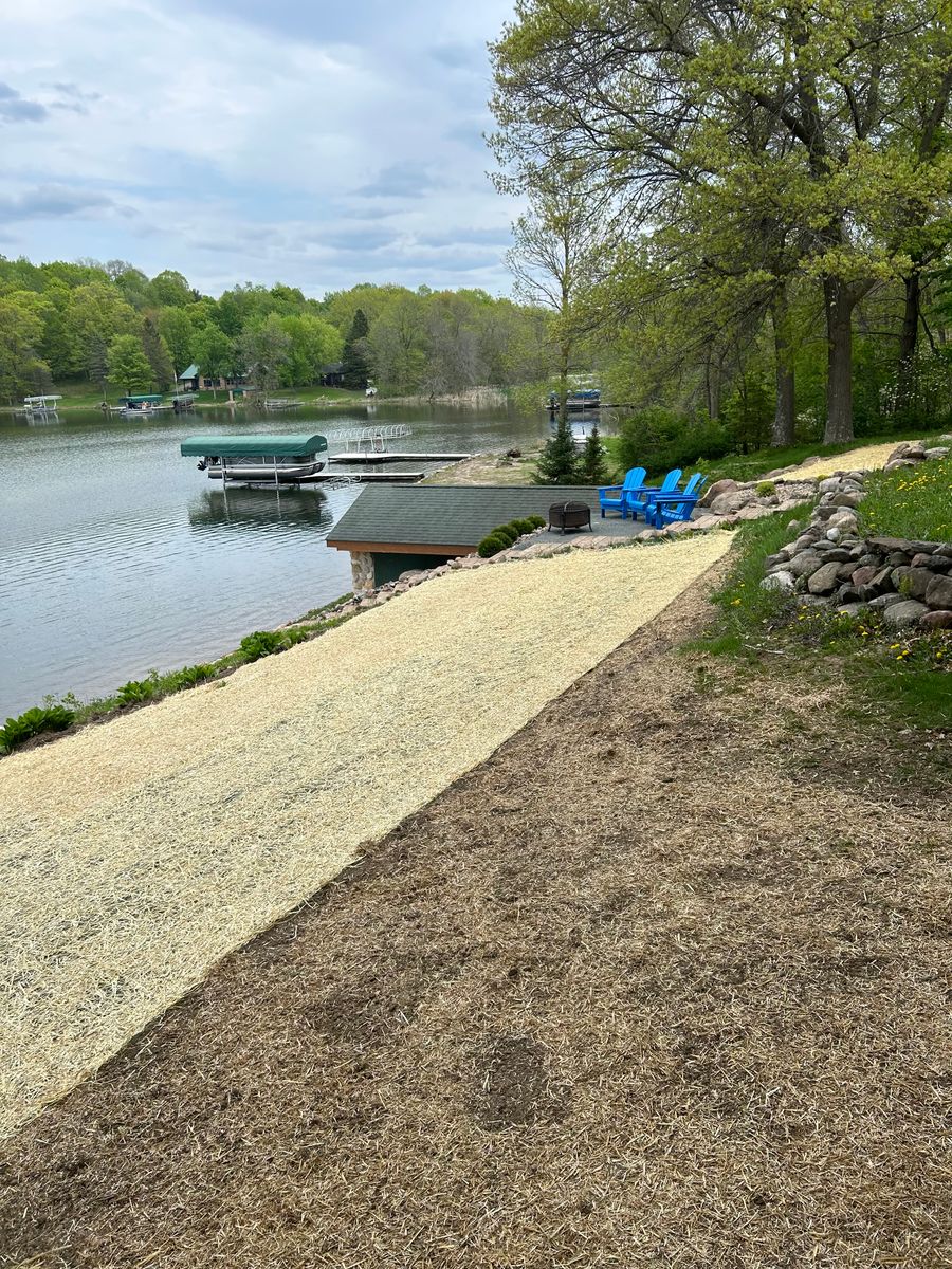 Land Grading for Davis Landscaping in Wilson, WI