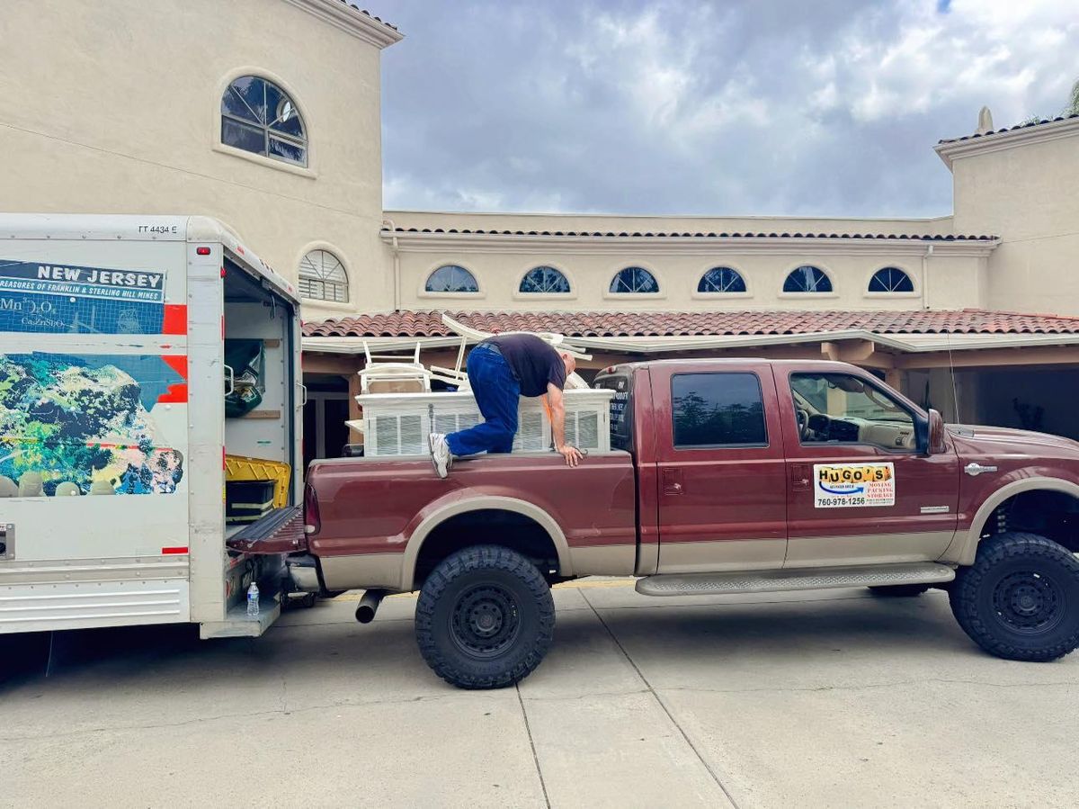 Specialized & Moving and Packing for Hugo’s Affordable Moving Labor in San Diego, CA