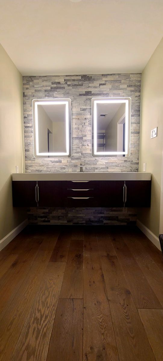 Custom Cabinets for Tile-N-All in Denton, TX