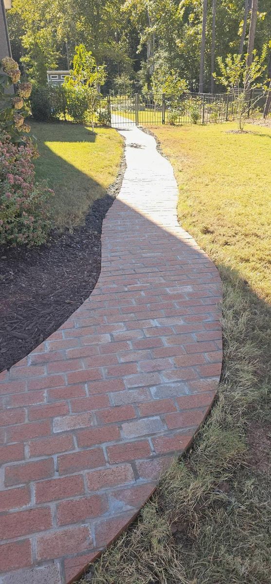 Hardscape for Grand Design Outdoor Enhancements in Raleigh, NC