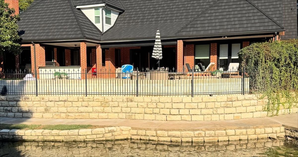 Outdoor living area for Rojas Contractors in Fort Worth, TX