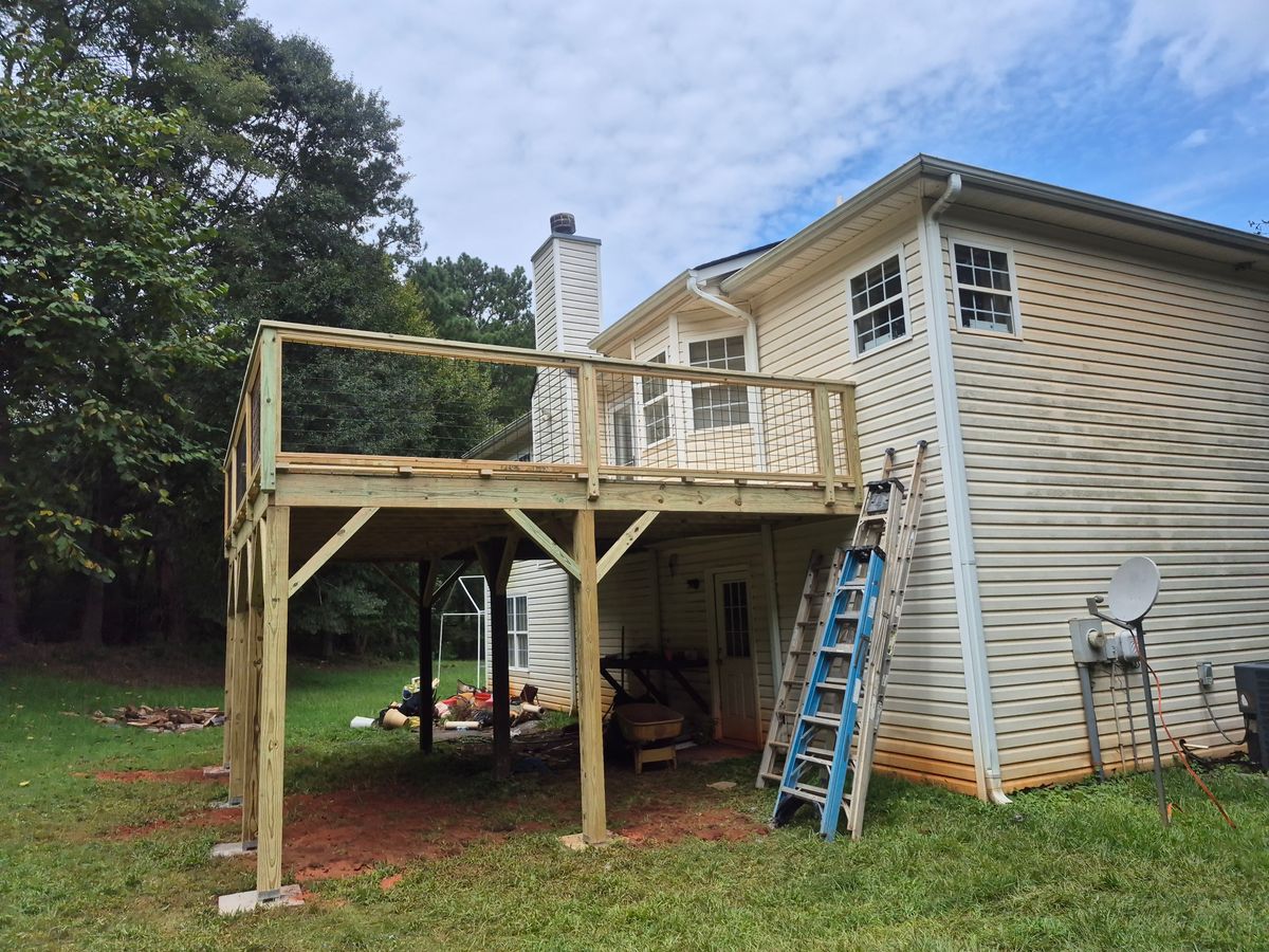 Carpentry for SBCW Construction in Flowery Branch, GA
