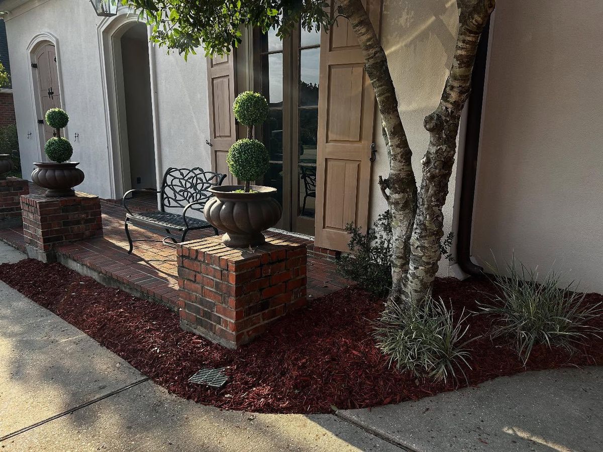 Flower Bed Installation for Jay C’s Touch Landscaping & Pressure Washing Services LLC in Marrero, LA