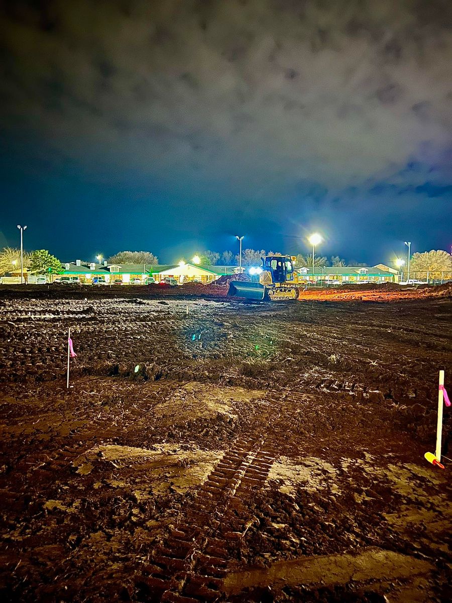 Site Preparation for 365 Excavation & Land Solutions in Oklahoma City, OK