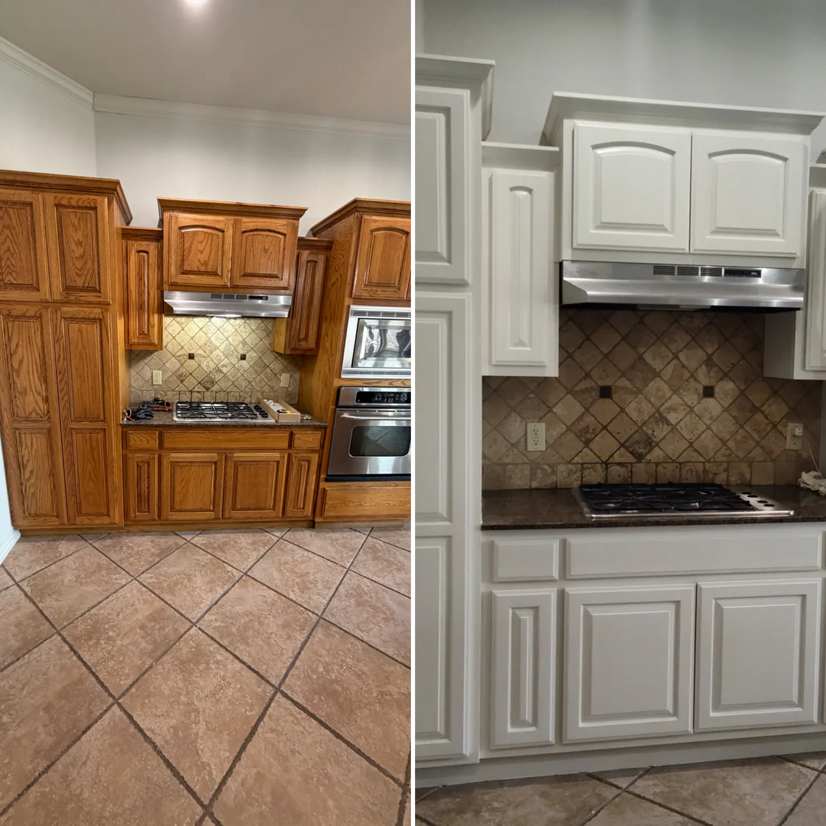 Kitchen and Cabinet Refinishing for Tabo Painting in Tulsa, OK