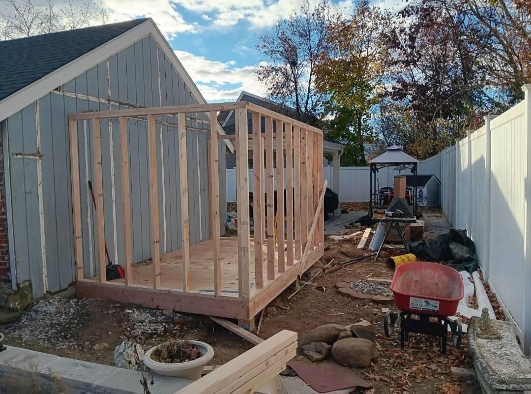 Deck Construction for Tuplin and Sons  in Braintree, MA