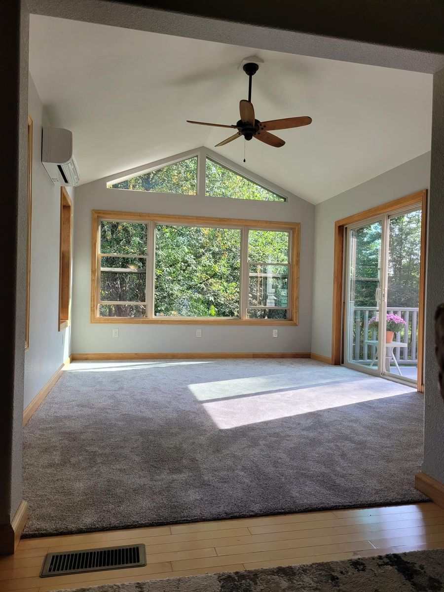 4 season sunroom for Tru Frame Outdoor Structures in Menasha, WI