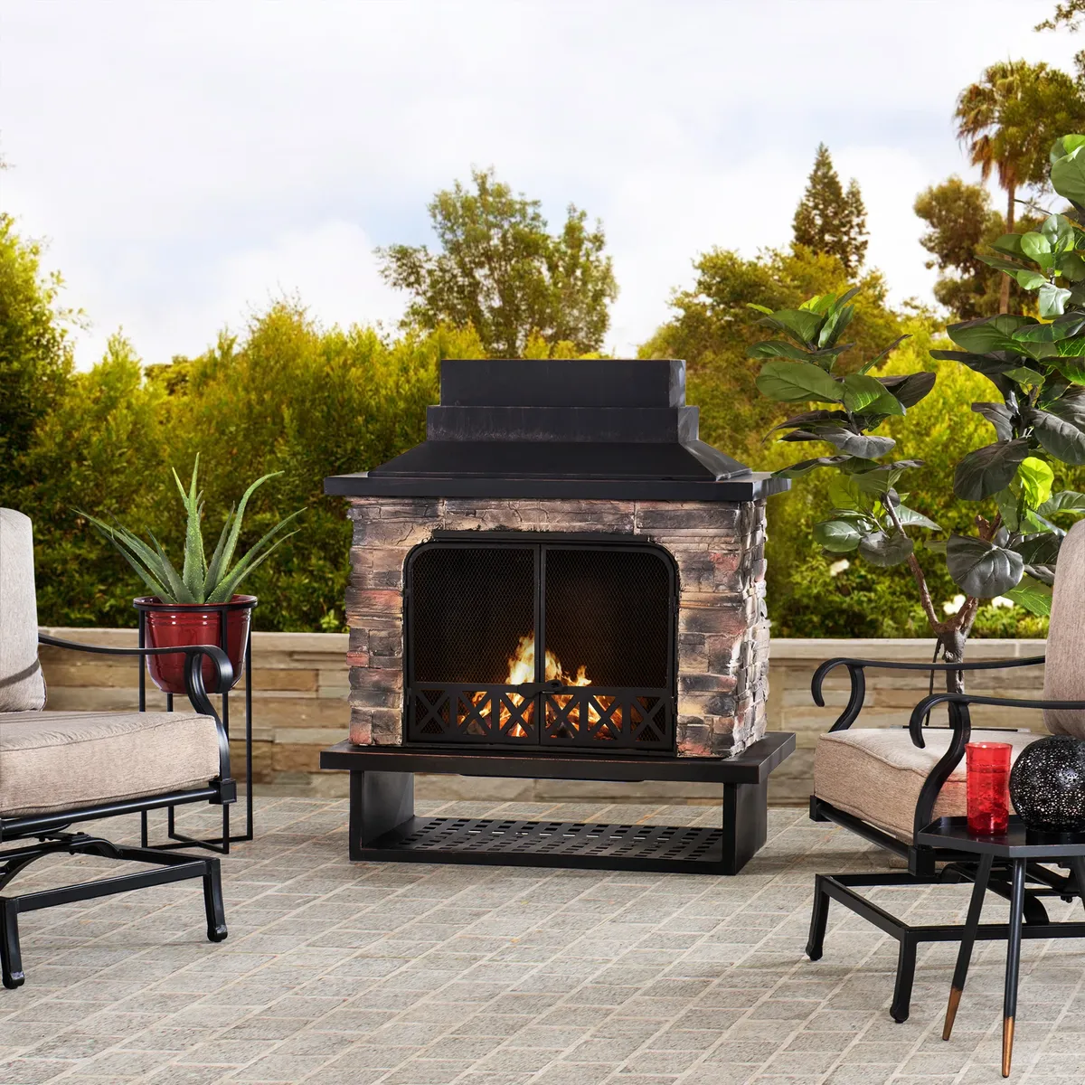 Outdoor Fireplaces for Select Masonry & Roofing in Framingham, MA