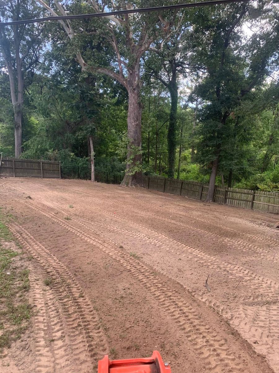 Grading and Leveling for Polasini Land Development in Starkville, MS