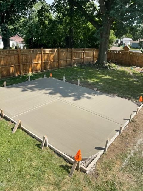 Patio Design & Installation for Luna Dynasty Concrete in Chicago, IL