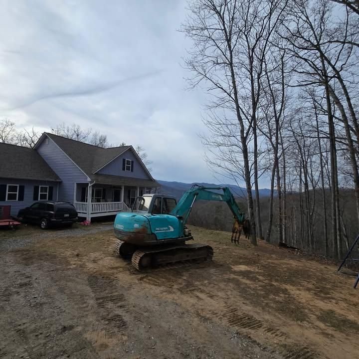 Site Grading for DC Excavation in Sylva, NC